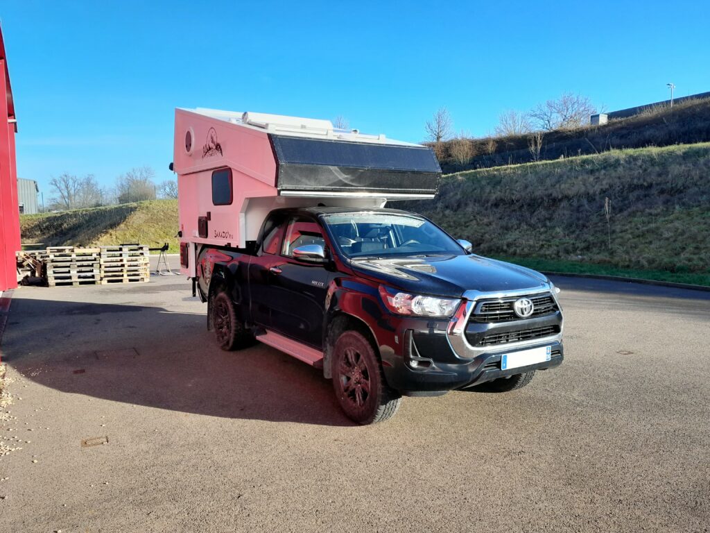 Pick-up Toyota cellule Bravo Alain