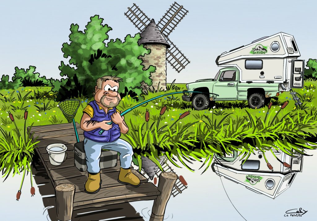 BD pick-up Cellule Blog Gus Voygage Pêche